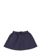 Classic Crisp Poplin Skirt Dresses & Skirts Skirts Short Skirts Navy Copenhagen Colors