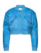 Sillesengz Short Bomber Bomberjakke Blue Gestuz