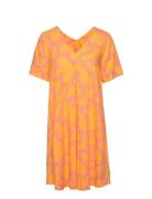Yasmolea Ss Dress S. Kort Kjole Orange YAS