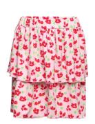 Pkemanuelle Skirt Tw Dresses & Skirts Skirts Short Skirts Pink Little Pieces
