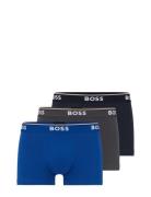 Trunk 3P Power Boxershorts Navy BOSS