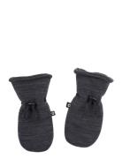 Mittens Wool, Dark Grey Accessories Gloves & Mittens Mittens Grey Smallstuff