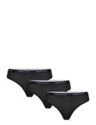 The Bamboo 3-Pack G-String G-streng Undertøj Black URBAN QUEST