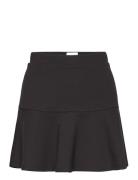 Tjw Flare Mini Skirt Kort Nederdel Black Tommy Jeans