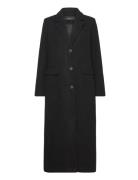 Vmvincemilan Long Coat Ga Boo Outerwear Coats Winter Coats Black Vero Moda