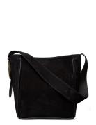 Masago Black Suede Shopper Taske Black Cala Jade