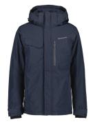 Stefan Usx Jkt Parka Jakke Navy Didriksons