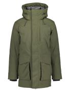 Akilles Usx Parka Parka Jakke Khaki Green Didriksons