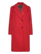 Bycilia Coat 3 - Outerwear Coats Winter Coats Red B.young