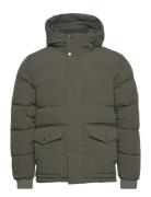 Jjdavid Puffer Jacket Foret Jakke Khaki Green Jack & J S