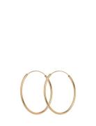 Mini Plain Hoops 20 Mm Accessories Jewellery Earrings Hoops Gold Pernille Corydon