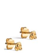 Rio Mini Studs Accessories Jewellery Earrings Studs Gold Enamel Copenhagen