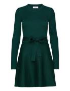 Dress Malin Knitted Kort Kjole Green Lindex