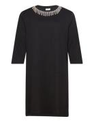 Carnewgeneva Life 3/4 Bling Dress Jrs Bf Kort Kjole Black ONLY Carmakoma