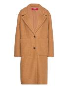 Women Coats Woven Regular Outerwear Coats Winter Coats Brown Esprit Casual