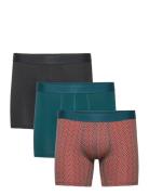 Panos Emporio 3Pk Base Bamboo Boxer Boxershorts Green Panos Emporio