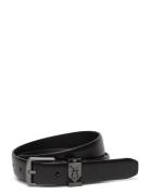 Re-Lock Sqr Buckle Belt 25Mm Bælte Black Calvin Klein