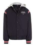 Th Logo Bomber Jacket Bomberjakke Multi/patterned Tommy Hilfiger