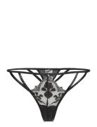 Jitske String Tr G-streng Undertøj Black Hunkemöller