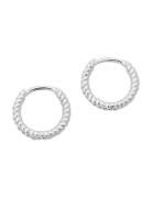 Beloved Twisted Small Hoops Accessories Jewellery Earrings Hoops Silver Syster P