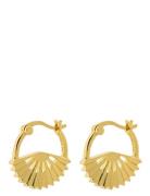 Small Sphere Earrings Accessories Jewellery Earrings Hoops Gold Pernille Corydon