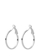 Moe Ring Ear 25Mm Accessories Jewellery Earrings Hoops Silver SNÖ Of Sweden