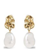 Earring, Paris Accessories Jewellery Earrings Studs White Enamel Copenhagen