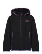 Levi's® Stowaway Hooded Essential Windbreaker Outerwear Jackets & Coats Windbreaker Black Levi's