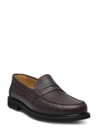 Classic Loafer - Black Grained Leather Loafers Flade Sko Brown S.T. VALENTIN