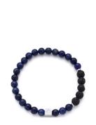 Samie - Bracelet With Blue Beads Armbånd Smykker Navy Samie