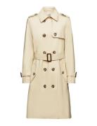 Coats Woven Trenchcoat Frakke Beige Esprit Casual