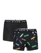 The New Boxers 2-Pack Night & Underwear Underwear Underpants Multi/patterned The New