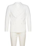 Plain Db Mens Suit - Normal Lenght Habit White Lindbergh