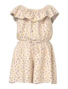 Nmfvinaya Ss Playsuit Hhh Jumpsuit Cream Name It