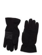 Glove Fleece Palm Grip Recycle Accessories Gloves & Mittens Gloves Black Lindex