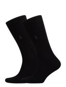 Rib-Knit Trouser Socks Underwear Socks Regular Socks Black Polo Ralph Lauren Underwear