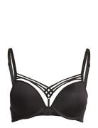 Md D.de Paris Push Up Lingerie Bras & Tops Push Up Bras Black Marlies Dekkers