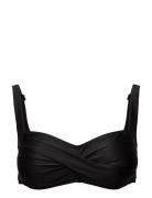 Argentina Bando Swimwear Bikinis Bikini Tops Wired Bikinitops Black Missya