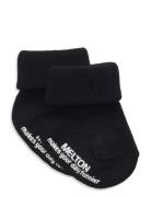 Cotton Socks - Anti-Slip Sokker Strømper Black Melton
