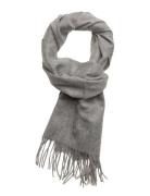 Barbour Plain Lambswool Scarf Accessories Scarves Winter Scarves Grey Barbour