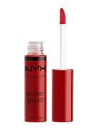 Butter Gloss Lipgloss Makeup Red NYX Professional Makeup