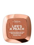 L'oréal Paris Blush Of Paradise 01 Life Is A Peach Bronzer Solpudder Pink L'Oréal Paris