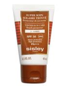 Super Soin Solaire Tinted Sun Care Spf30 3 Amber Solcreme Krop Brown Sisley