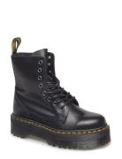 Jadon Black Polished Smooth Shoes Boots Ankle Boots Laced Boots Black Dr. Martens