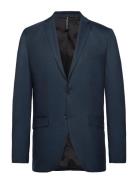 Slhslim-Mylostate Flex Dk Bl Blz B Noos Suits & Blazers Blazers Single Breasted Blazers Navy Selected Homme
