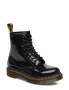 1460 W Patent Lamper Shoes Boots Ankle Boots Laced Boots Black Dr. Martens