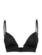 Amelia New Push Lingerie Bras & Tops Push Up Bras Black Abecita