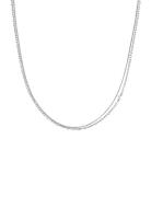 Cantare Necklace Accessories Jewellery Necklaces Chain Necklaces Silver Maria Black