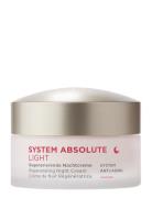 System Absolute Night Cream Light Beauty Women Skin Care Face Moisturizers Night Cream Nude Annemarie Börlind