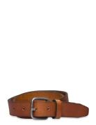 Slhhenry Leather Belt Noos Accessories Belts Classic Belts Brown Selected Homme